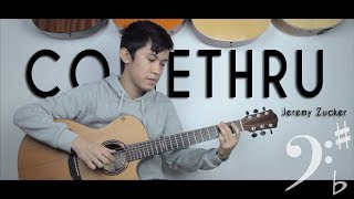 comethru  Jeremy Zucker  Fingerstyle Guitar Cover Free Tab [upl. by Yelyab300]