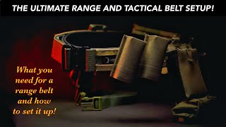 The ULTIMATE Range  Tactical Belt Setup What you need and why Links in description [upl. by Davie808]