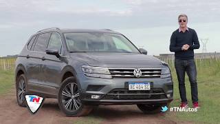 Volkswagen Tiguan AllSpace 20 TSI 4Motion  Test  Matías Antico  TN Autos [upl. by Eenal]