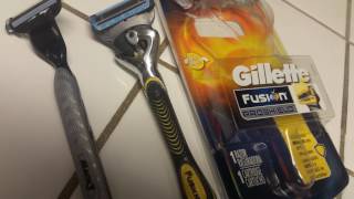 Gillette mach3 vs fusion proshield [upl. by Chemarin]