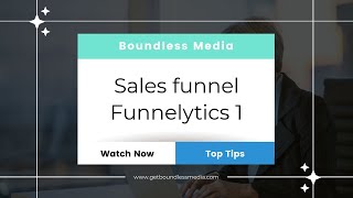 Sales funnel Funnelytics 1 [upl. by Burrows]