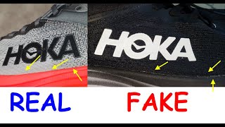 Hoka bondi 8 real vs fake How to tell original Hoka bondi sneakers [upl. by Phylis]