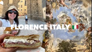 Florence Italy Boboli garden Al Antico Vinaio Palazzo Pitti Ponte Vecchio NH Firenze buffet 4K UHD [upl. by Eddi]