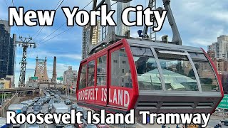 Roosevelt Island Tramway  New York Cable Car  New York 2024 [upl. by Monafo]