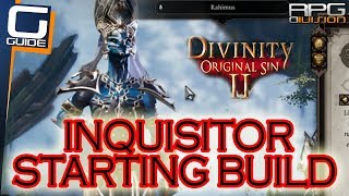 DIVINITY OS 2  How to build Inquisitor for Fort Joy amp Hollow Marshes [upl. by Douville]