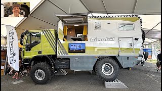 Bimobil EX 462 RV expedition vehicle 4x4 truck motorhome Camper Iveco walkaround  interior K1074 [upl. by Jarlen]