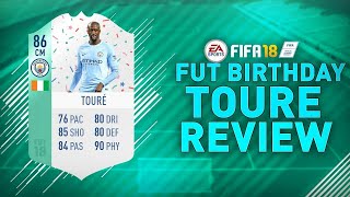 FIFA  happy birthday  yaya toure 86  sbc  تحدي بناء التشكيلات  يايا توريه  فيفا  عيد ميلاد [upl. by Atrebor822]