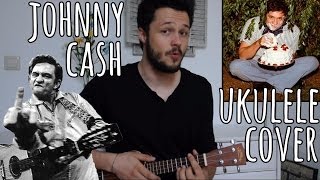 Folsom Prison Blues Johnny Cash  ukulele cover [upl. by Haldeman]