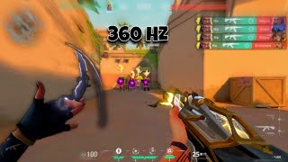 Instalock Reyna  360 Hz  0ms  Aimlock💀 [upl. by Ellehcam]