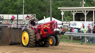 Antique Tractor Pulling Gilford Lions Club Pull Glenford OH 2024 [upl. by Neeven652]