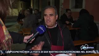 Campodipietra per la festa di San Martino enogastronomia nel borgo [upl. by Mavilia]