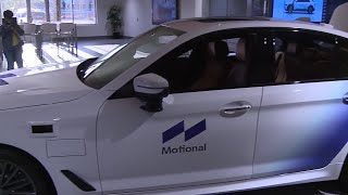 Las Vegas driverless vehicle company going electric [upl. by Almeida]