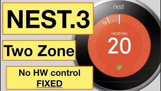 Nest has NO hot water timer this video shows how to use a Danfoss TS 710 others are available [upl. by Worsham]