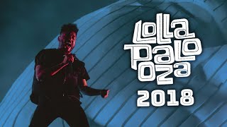 The Weeknd  Live at Lollapalooza Festival Chicago 2018 [upl. by Mcnally517]