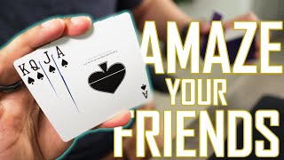 This Simple Card Trick Will Make Your Friends BELIEVE In Magic [upl. by Tnomed91]