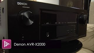 Denon X2000 AV Receiver Review [upl. by Rahm339]