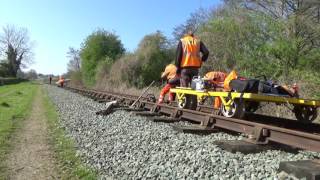 Cambrian Heritage Railways working party 8th April 17 [upl. by Clywd]