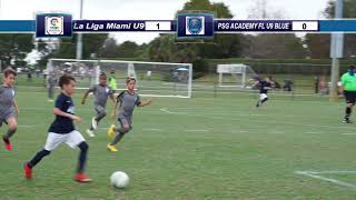 Weston Cup 2021 La Liga Miami U9 VS PSG ACADEMY FL U9 BLUE Full Game 42 Final Score [upl. by Lower]