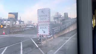 Driving onboard Stena Estrid Stena Line at Holyhead Wales 23rd October 2024 [upl. by Alliehs]