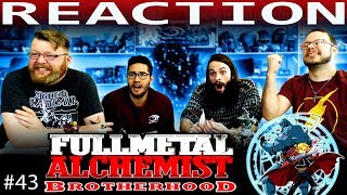 Fullmetal Alchemist Brotherhood Episode 43 REACTION quotBite of the Antquot [upl. by Raddatz]