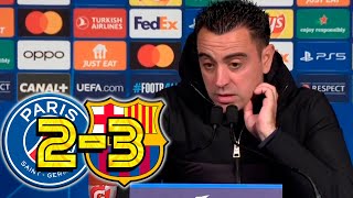 RUEDA PRENSA XAVI PSG 23 FC BARCELONA [upl. by Pope833]