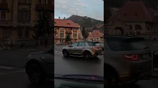 Explore Brașov by Car  Scenic Drive through Romania’s Medieval Heart [upl. by Irakuy]