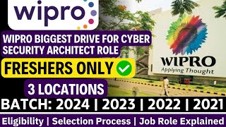 Finally Wipro Mass Hiring Announcement  Wipro Hiring 2024 Batch  OFF Campus Drive 2024🔥 [upl. by Ilysa]