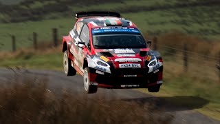 RALI CEREDIGION 2024  HUGE JUMPS amp FLATOUT ACTION [upl. by Suciram]