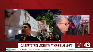 Hospitality workers plan to go on strike a week before Las Vegas Grand Prix [upl. by Graniah152]