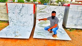 Makrana white marble or Onyx 9587920456 Indian marble super white marble marble viralwhitemarble [upl. by Weisburgh325]