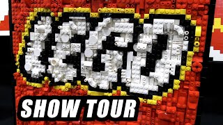 Complete Tour of BrickFair Chantilly 2024 LEGO Convention [upl. by Aicemat]