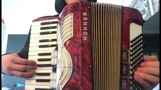 Tango  Bei den Gauchos  AccordionAkkordeon  Hohner Verdi II [upl. by Azerila]