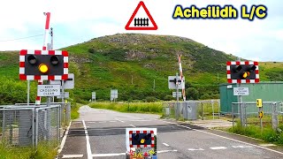 Acheilidh Level Crossing Highland [upl. by Lledal992]