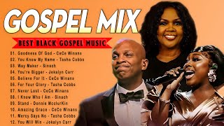 BLACK GOSPEL MUSIC 2024 🎵 Top 100 Greatest Black Gospel Songs Of All Time Collection With Lyrics [upl. by Tomi]