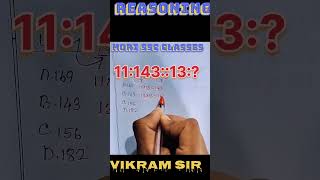 reasoning questions analogy reasoning upsc ssc ips examgkupscias ipsshortsviraltrick morissc [upl. by Yornek]