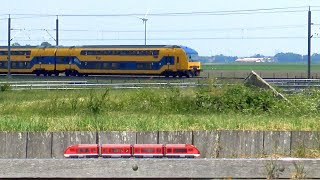 Lego Train at UFO landing site [upl. by Aihsened]