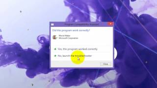 Windows 8 Compatibility Troubleshooter Not a guaranteed fix [upl. by Sinnod]