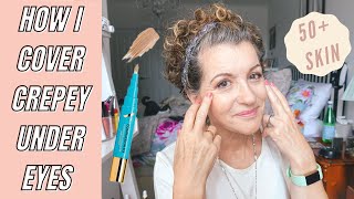 HOW I FIX MY CREPEY UNDER EYE  Little Trick How To Stop Concealer Creasing Under Your Eyes [upl. by Retsila]