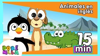 Animales en inglés cantando canciones infantiles parte 4 [upl. by Lellih3]