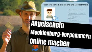 Angelschein MV MecklenburgVorpommern online machen  3 einfache Schritte [upl. by Mooney]