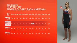 Speedo Fastskin3 Closed Back Fitting Guide [upl. by Mook25]