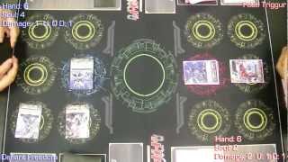 Cardfight Vanguard  Royal Paladins vs Kagero  Game 1 [upl. by Giliana]