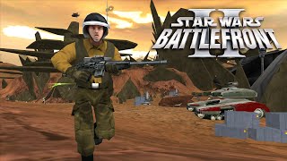 Atollon Chopper Base Rebels 👽🌌 Trench War – Star Wars Battlefront II 2005 [upl. by Hacker812]