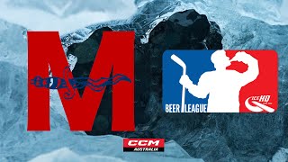 Mates V Beer Caps  Div 2  27th May  IceHQ Beer League ice hockey [upl. by Harewood]