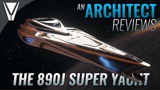 An Architect Reviews the 890J Super Yacht  Star Citizen [upl. by Eerak30]