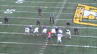 Best catch ever Ashland University Football [upl. by Tnairb98]