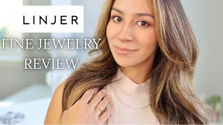 LINJER JEWLERY REVIEW  LUXE JEWELRY HAUL  ad [upl. by Bartholomeus]