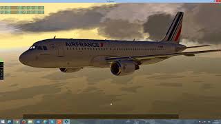 X Plane 11 A320 Néo version bêtav30B 6 take off WSSS [upl. by Eelsha]