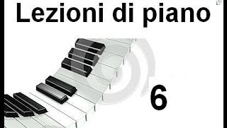 LEZIONE DI PIANOFORTE 6  IL PENTAGRAMMA [upl. by Suzan]