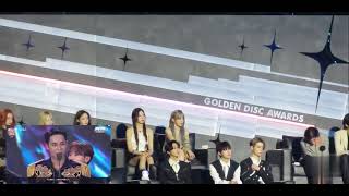 240106 GDA Idol Reaction SEVENTEEN Best Album  38th Golden Disc Awards [upl. by Buyse]